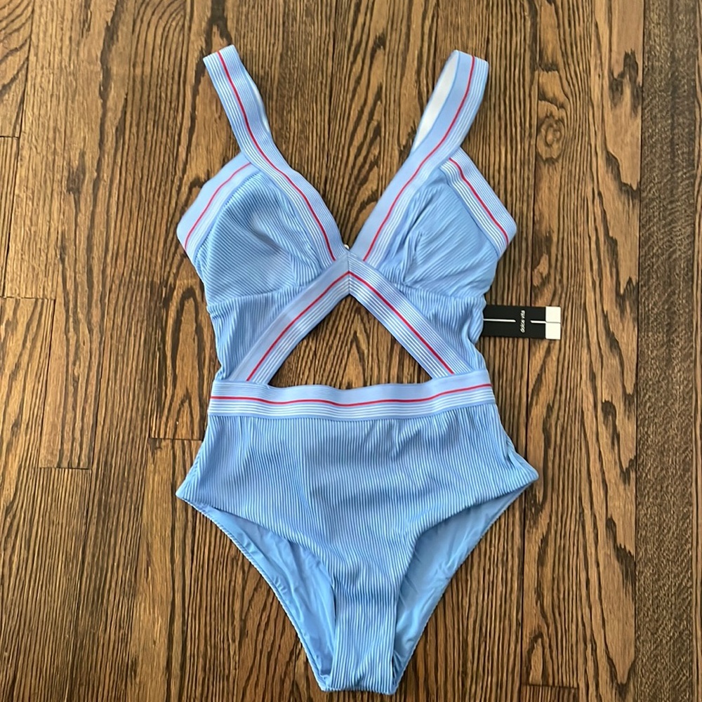 NWT Dolce Vita one-piece cutout swimsuit.